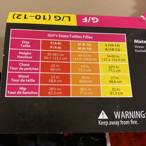 Puritan Witch Girl L 10-12 - Picture 5 of 6